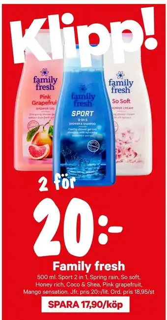 Family fresh