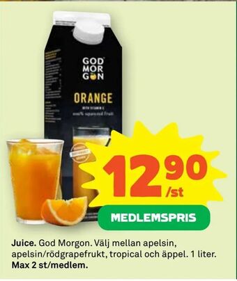 Coop Extra Juice erbjuda