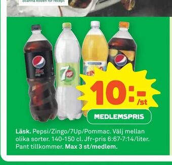 Coop Forum Läsk erbjuda