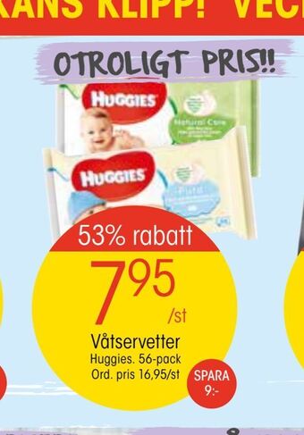 EKO Våtservetter erbjuda