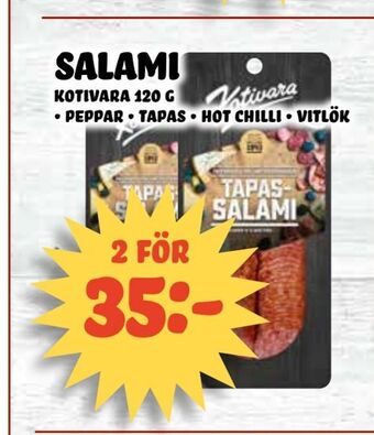 Nelins salami erbjuda