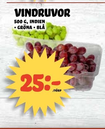 Nelins Vindruvor erbjuda