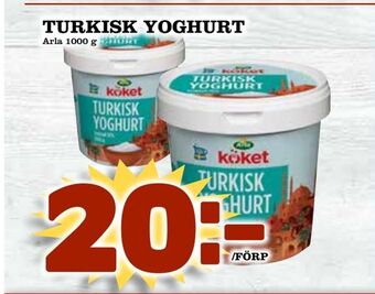 Prisma Mat Turkisk yoghurt erbjuda