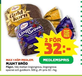 Stora Coop Mjukt bröd erbjuda