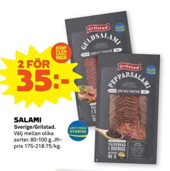 Stora Coop Salami erbjuda