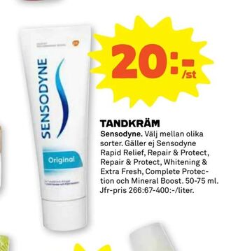 Stora Coop Tandkräm erbjuda