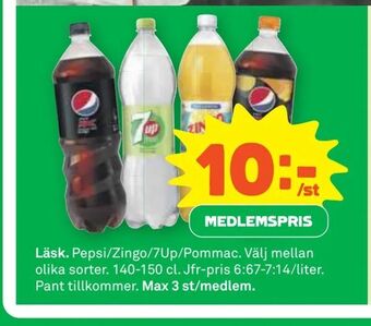Stora Coop Läsk erbjuda