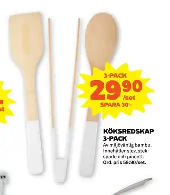 Stora Coop Köksredskap 3-pack erbjuda
