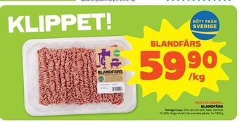 Stora Coop Blandfärs erbjuda
