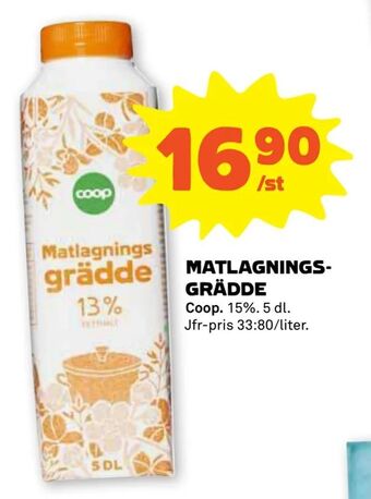 Stora Coop Matlagningsgrädde erbjuda