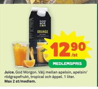 Stora Coop Juice erbjuda