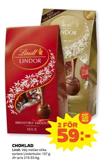 Stora Coop Choklad erbjuda