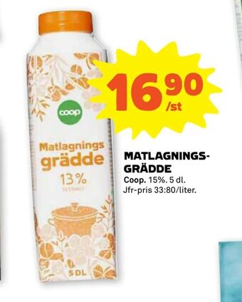 Stora Coop Matlagningsgrädde erbjuda