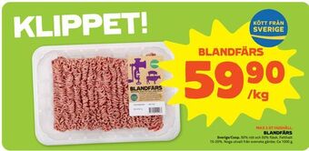 Stora Coop Blandfärs erbjuda