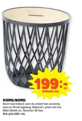 Stora Coop Korg/bord erbjuda