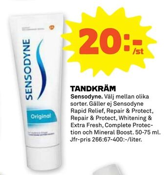 Stora Coop Tandkräm erbjuda