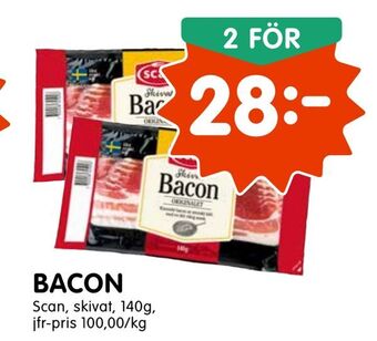 Tempo Bacon erbjuda