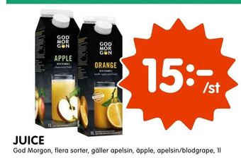 Tempo Juice erbjuda