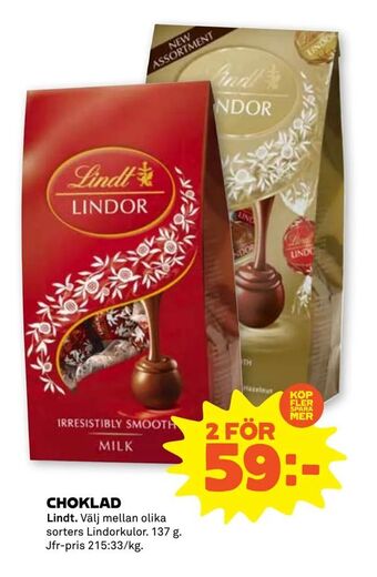 Stora Coop Choklad erbjuda