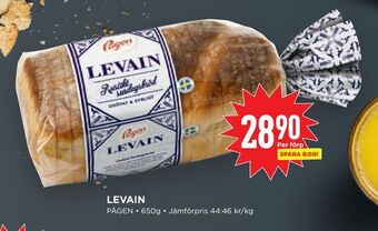 Willys Hemma Levain erbjuda