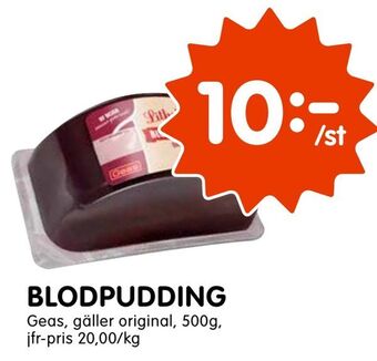 Tempo Blodpudding erbjuda