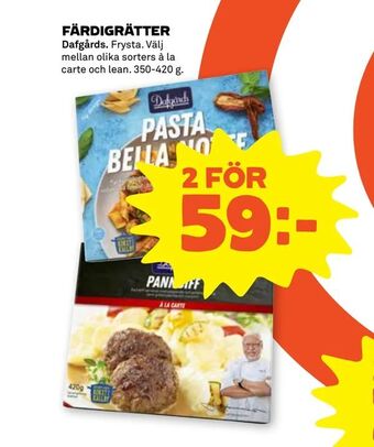 Stora Coop Färdigrätter erbjuda