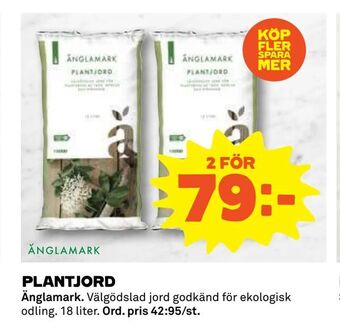 Coop Plantjord erbjuda