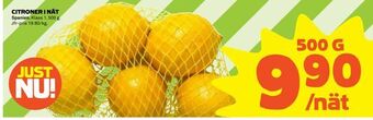 Coop Citroner i nät erbjuda