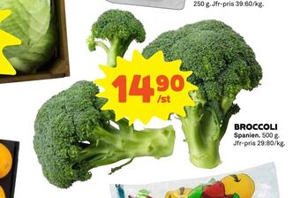 Coop Broccoli erbjuda