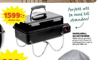 Coop Forum Gasolgrill go anywhere erbjuda