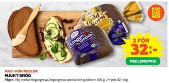 Coop Daglivs Mjukt bröd erbjuda