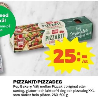 Coop Daglivs Pizzakit/pizzadeg erbjuda