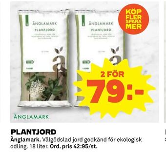 Coop Daglivs Plantjord erbjuda
