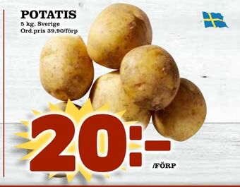 Din Mat Potatis erbjuda