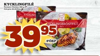 Din Mat Kycklingfilé erbjuda