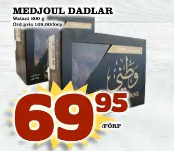 Din Mat Medjoul dadlar erbjuda