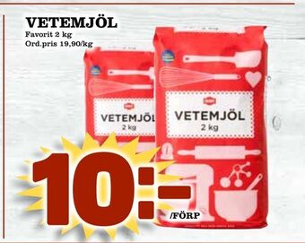 Din Mat Vetemjöl erbjuda