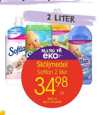 EKO Sköljmedel erbjuda