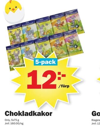 Pekås Chokladkakor erbjuda