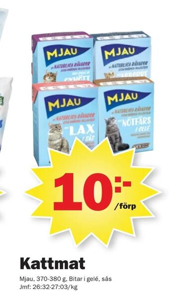 Pekås Kattmat erbjuda