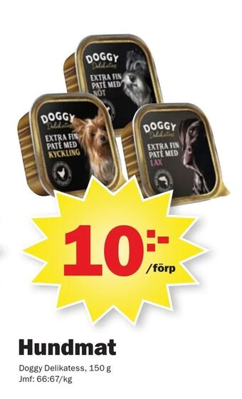 Pekås Hundmat erbjuda