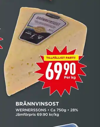 Brännvinsost