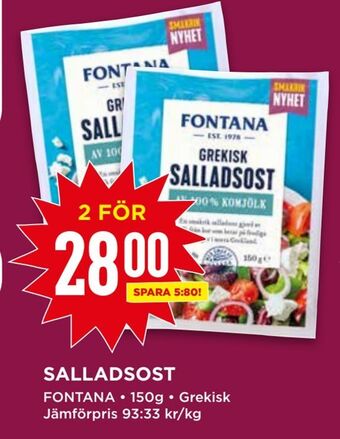 Salladsost