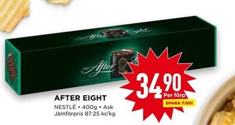 Willys After eight erbjuda