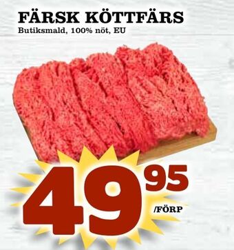 Matdax Färsk köttfärs erbjuda
