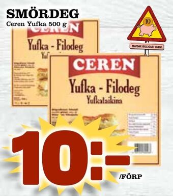 Matdax Smördeg erbjuda