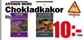 Matdax Chokladkakor erbjuda
