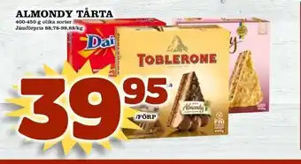 Matvärlden Tensta Almondy tårta erbjuda