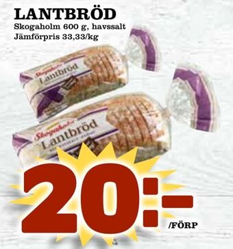 Matvärlden Tensta Lantbröd erbjuda