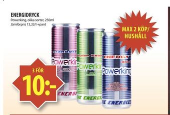 Matvärlden Tensta Energidryck erbjuda